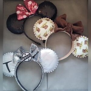 Mickey Mouse Ears Headband Set